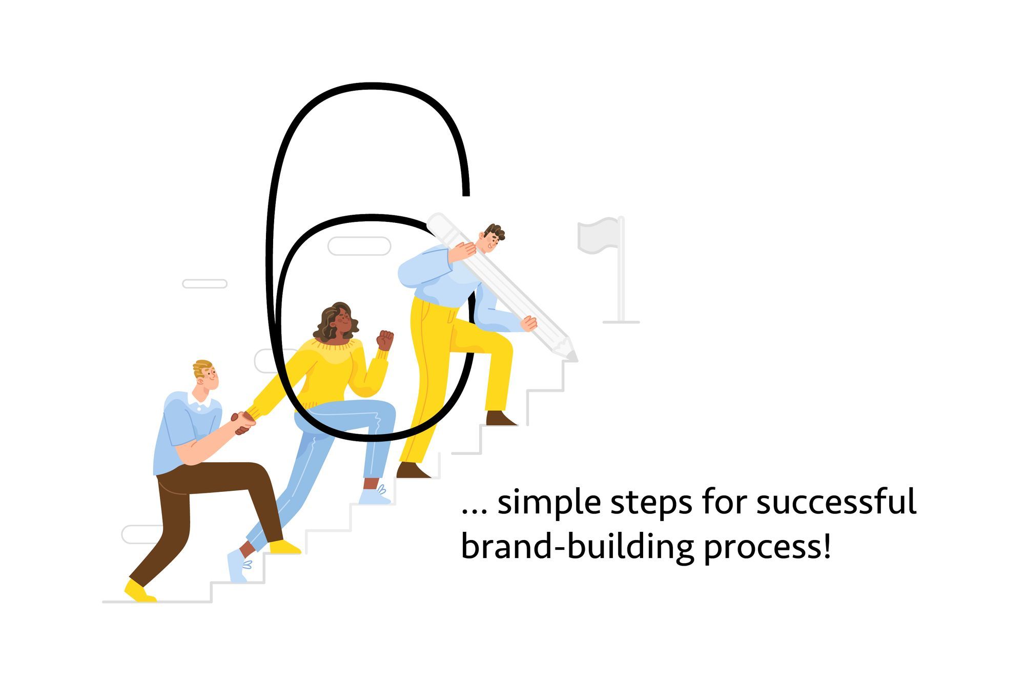 6 Simple Steps For Successful 
Brand-Building Process